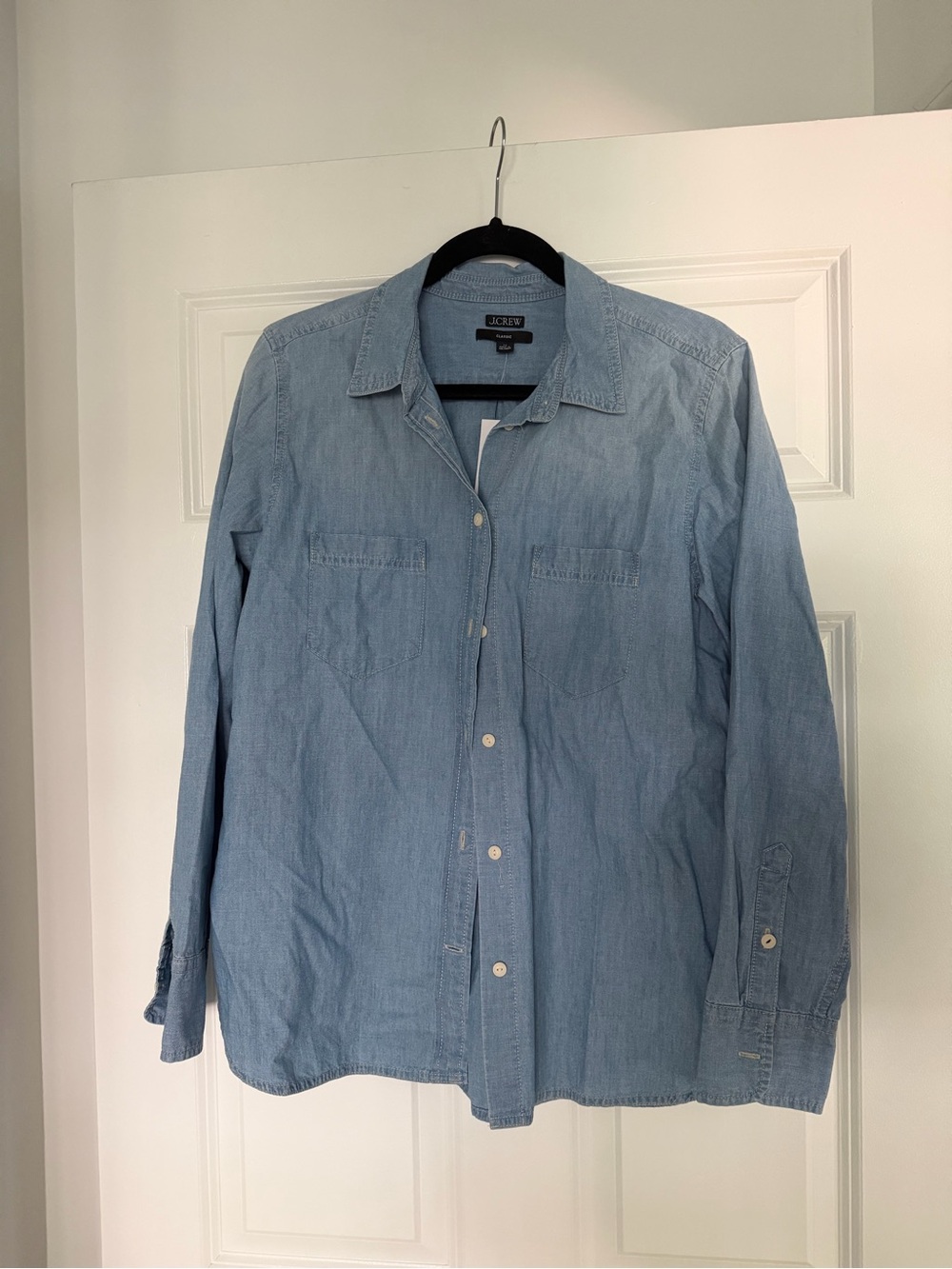 J. Crew Light Chambray Button-Down Shirt
